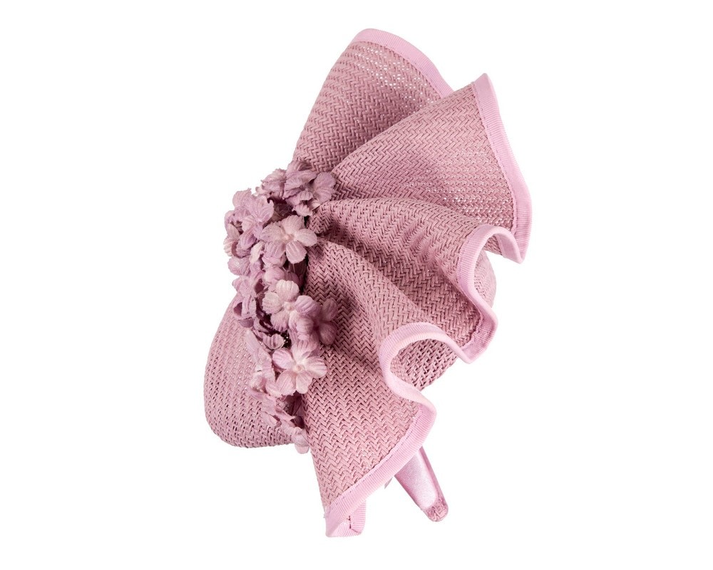 Bespoke lilac racing fascinator by Fillies Collection - Fascinators Online Bespoke lilac racing fascinator by Fillies Collection - Image 3
