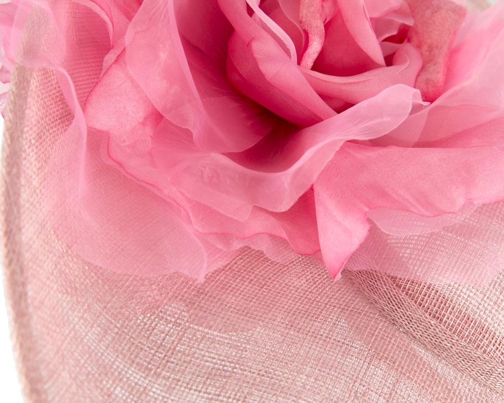 Large Fillies Collection Lolly Pink Fascinator Hat - Image 4