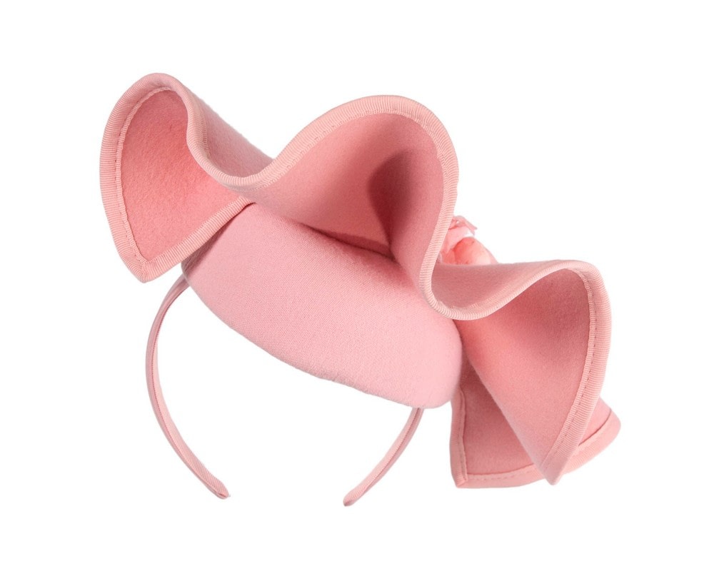 Bespoke pink racing fascinator by Fillies Collection - Image 6