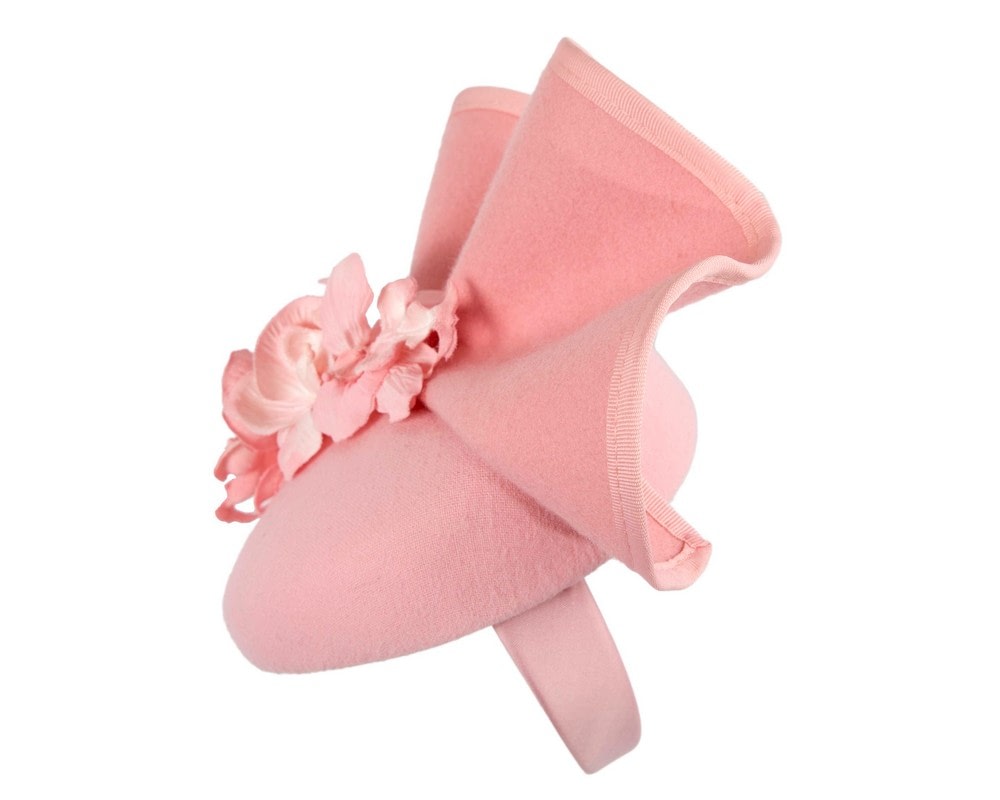 Bespoke pink racing fascinator by Fillies Collection - Image 3