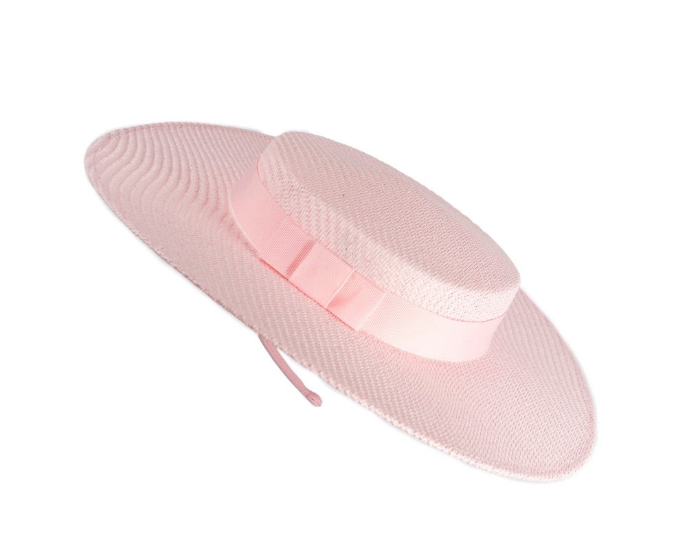 Max Alexander Pink Boater Hat - Image 4