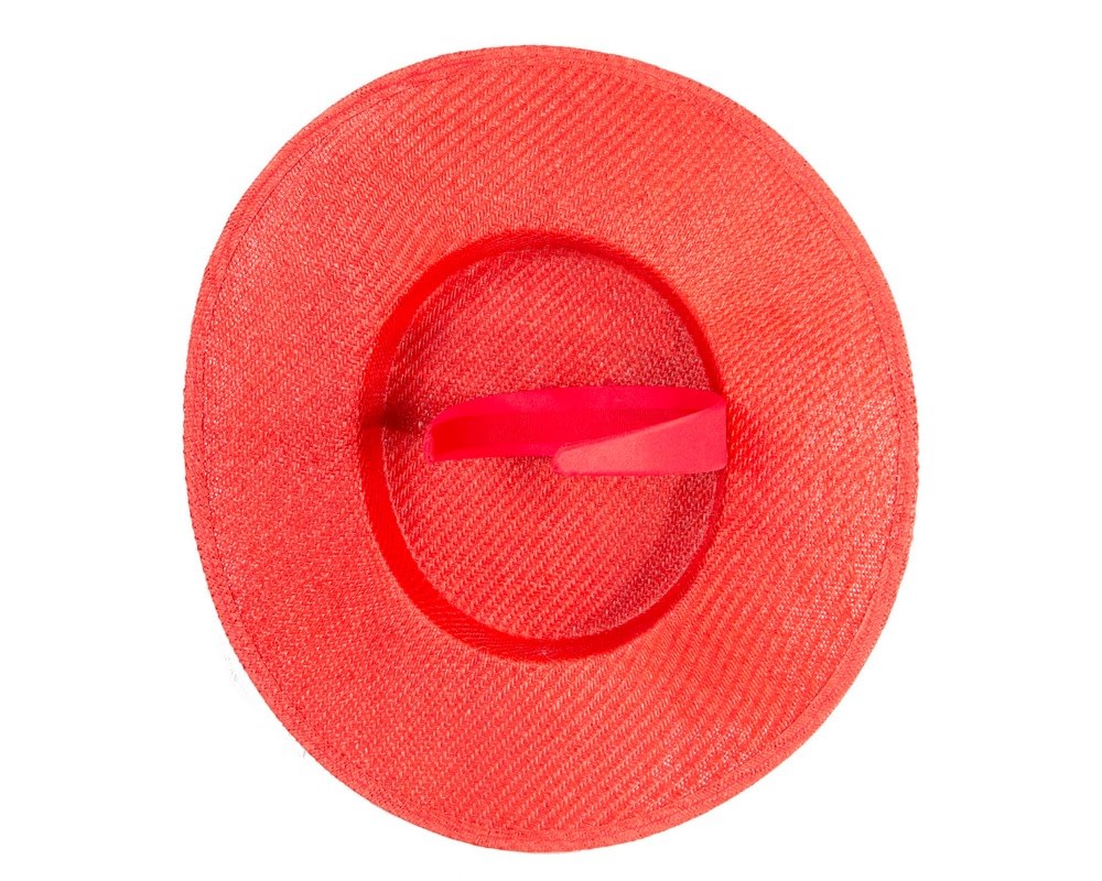 Max Alexander Red Boater Hat - Fascinators Online Max Alexander Red Boater Hat - Image 6