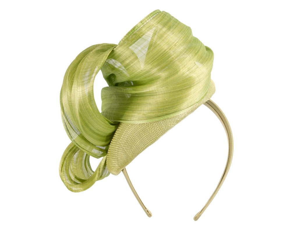 Lime pillbox with bow by Fillies Collection S307LM - Image 6