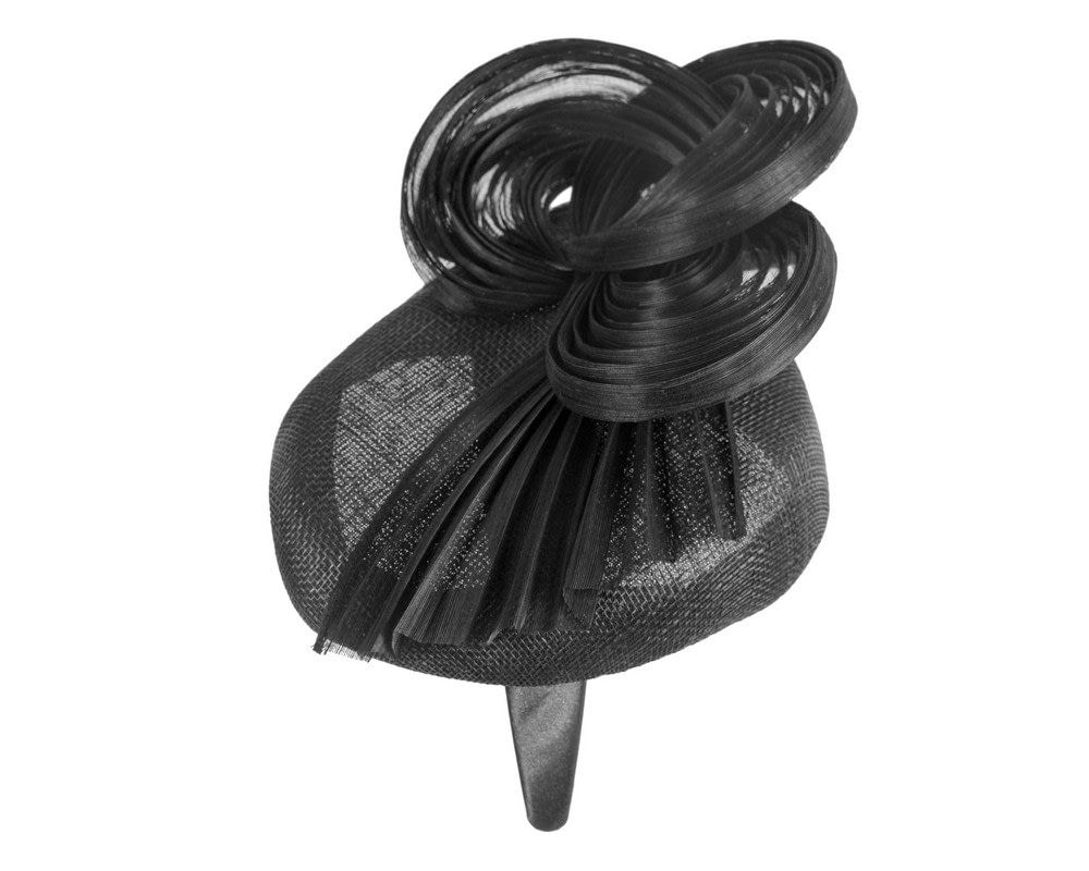 Exquisite black spring racing fascinator by Fillies Collection - Fascinators Online Exquisite black spring racing fascinator by Fillies Collection - Image 4