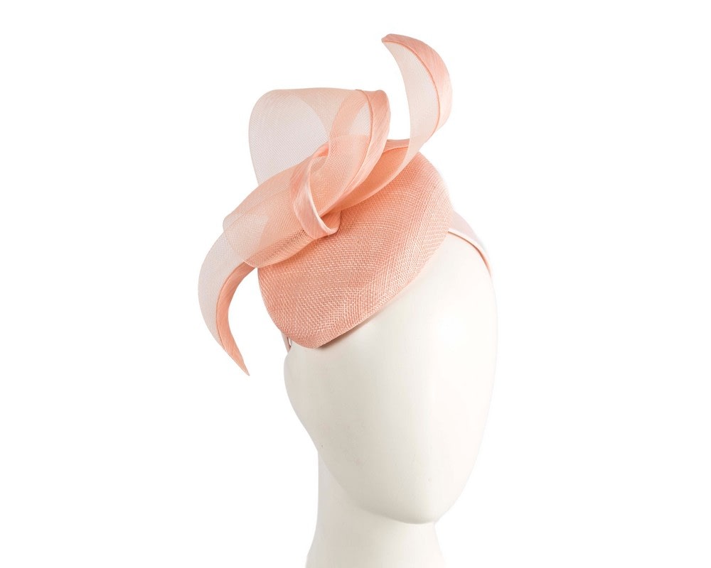 Fascinators Online - Elegant Pink Pillbox Fascinator for Spring Racing