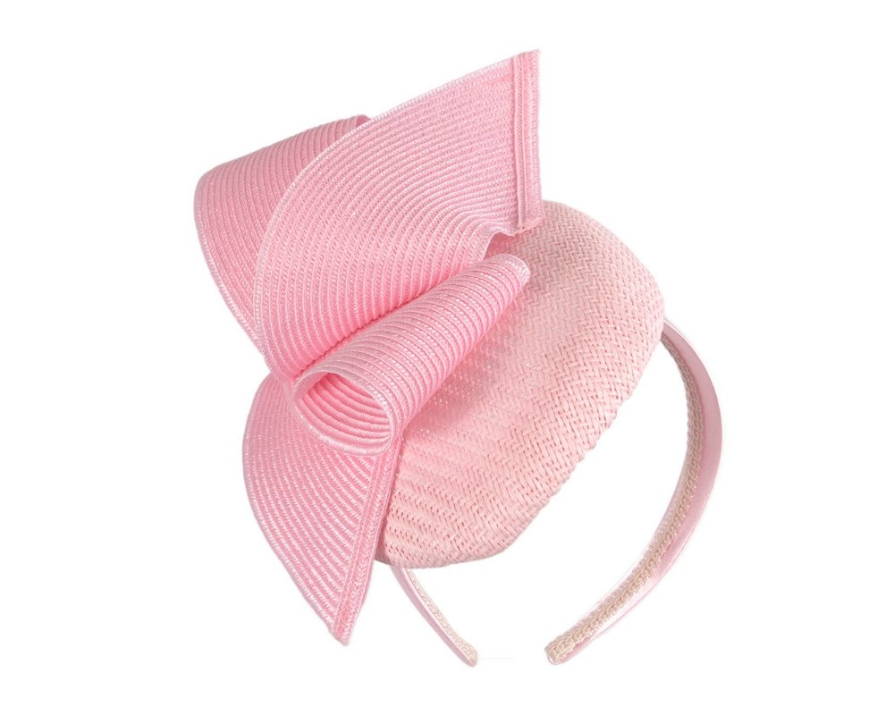 Fascinators Online - Pink racing pillbox fascinator by Fillies Collection