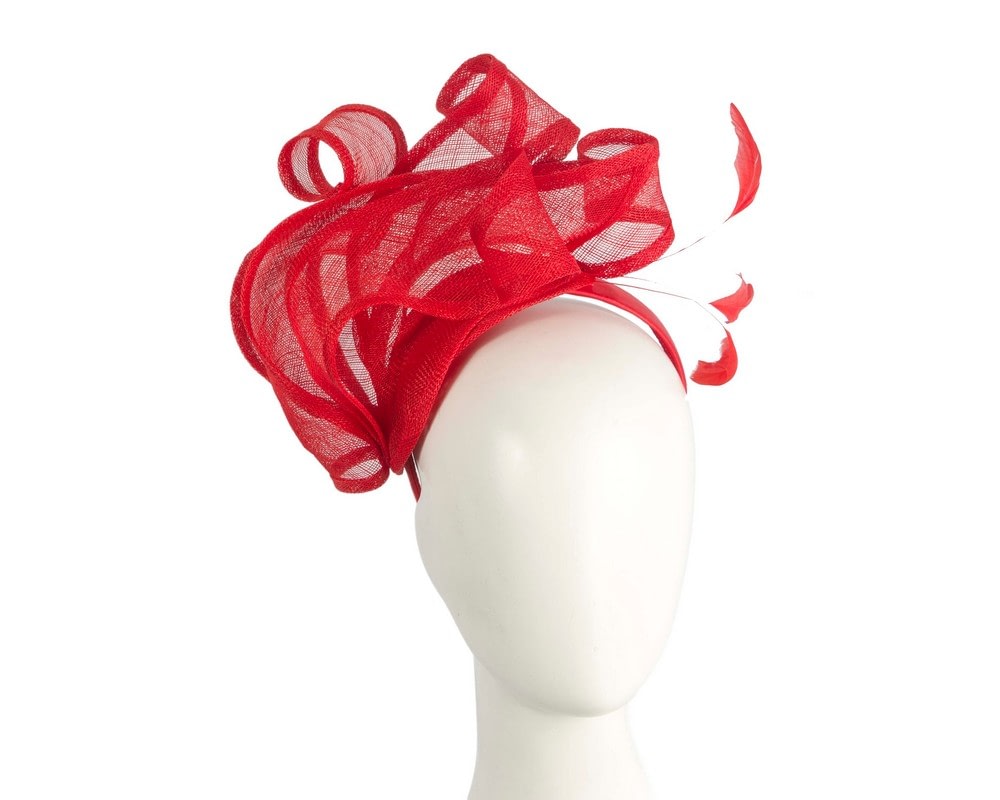 Fascinators Online - Max Alexander Red Racing Fascinator