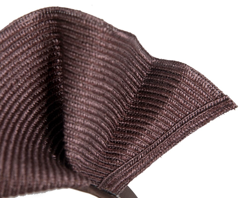 Stylish chocolate fascinator by Max Alexander - Fascinators Online Stylish chocolate fascinator by Max Alexander - Image 3