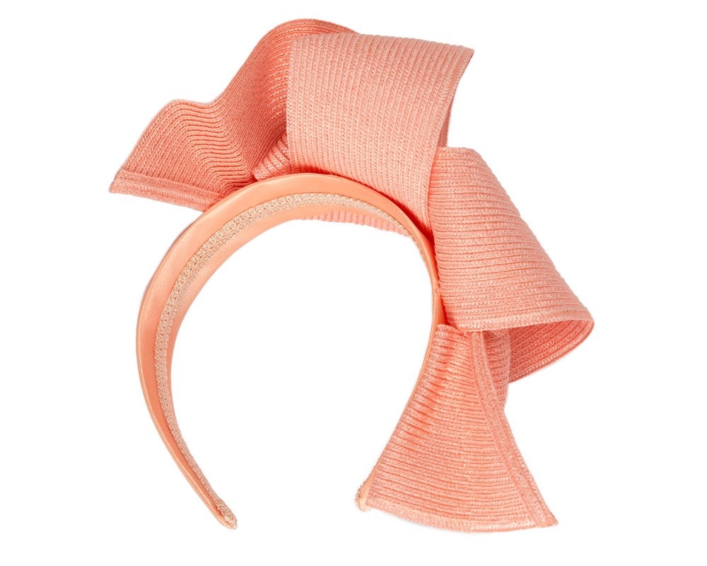 Stylish coral fascinator by Max Alexander - Image 4