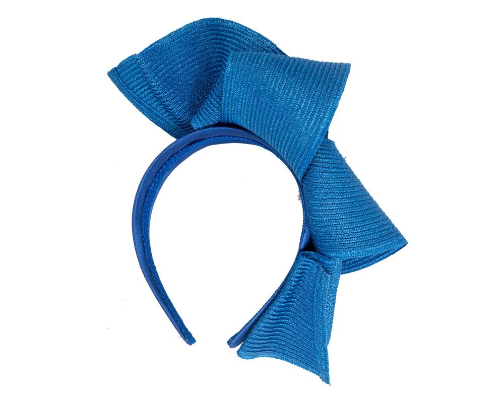 Stylish royal blue fascinator by Max Alexander - Fascinators Online Stylish royal blue fascinator by Max Alexander - Image 4