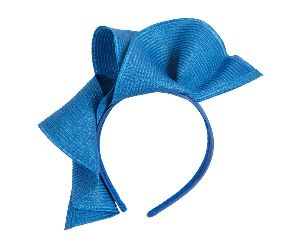 Fascinators Online - Stylish royal blue fascinator by Max Alexander