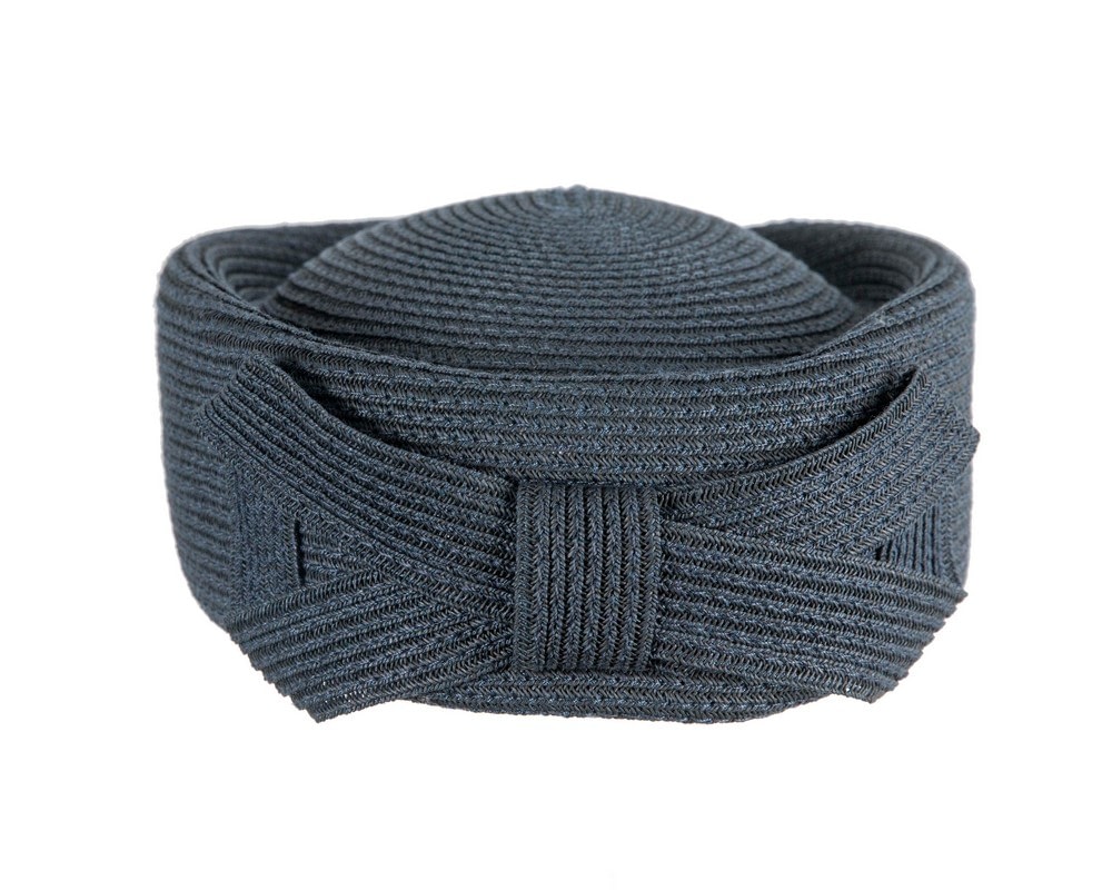 Soft navy stewardess pillbox by Max Alexander - Image 7