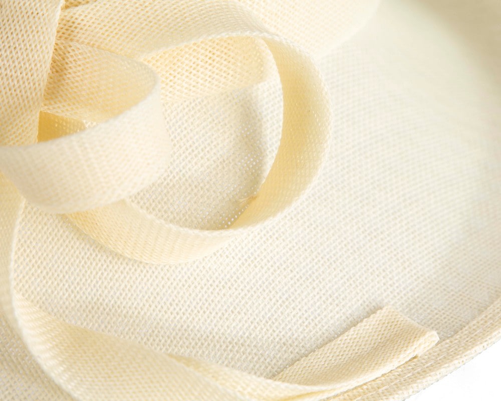 Cream ladies fashion hat by Max Alexander - Fascinators Online Cream ladies fashion hat by Max Alexander - Image 5