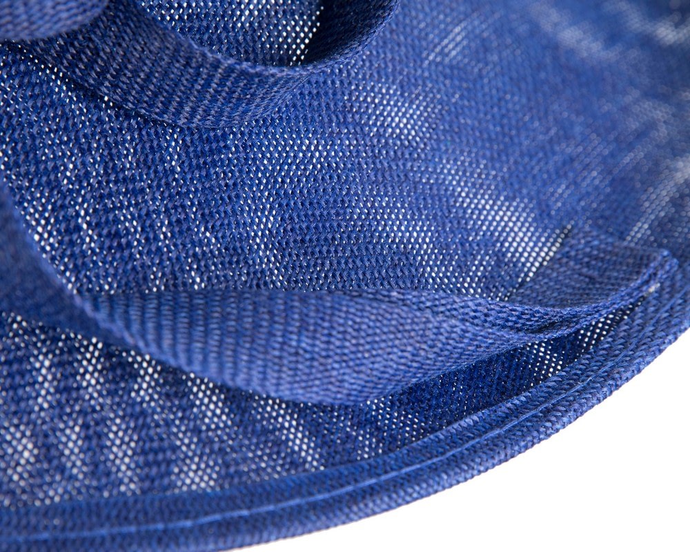 Roya; Blue ladies fashion hat by Max Alexander - Fascinators Online Roya; Blue ladies fashion hat by Max Alexander - Image 5