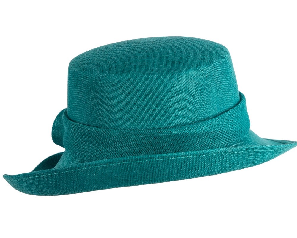 Teal Green ladies fashion hat by Max Alexander - Image 3