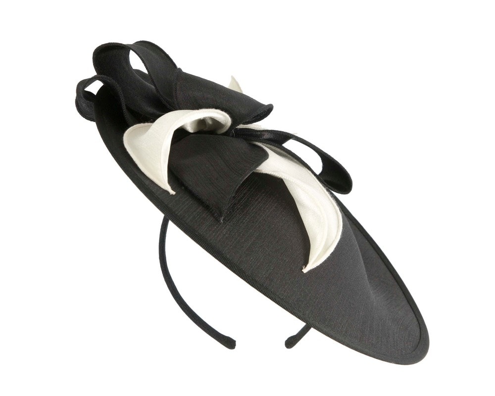 Fascinators Online - Exquisite Black & Cream fascinator by Max Alexander