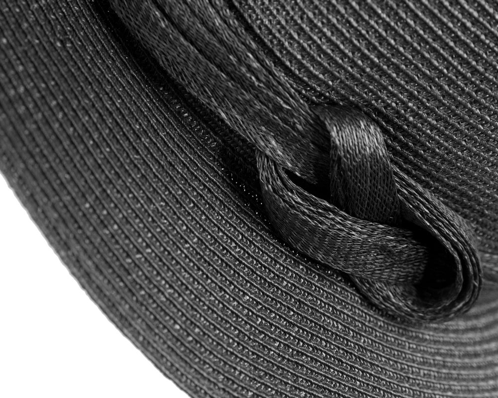 Black soft-brimmed fedora hat by Max Alexander - Image 5