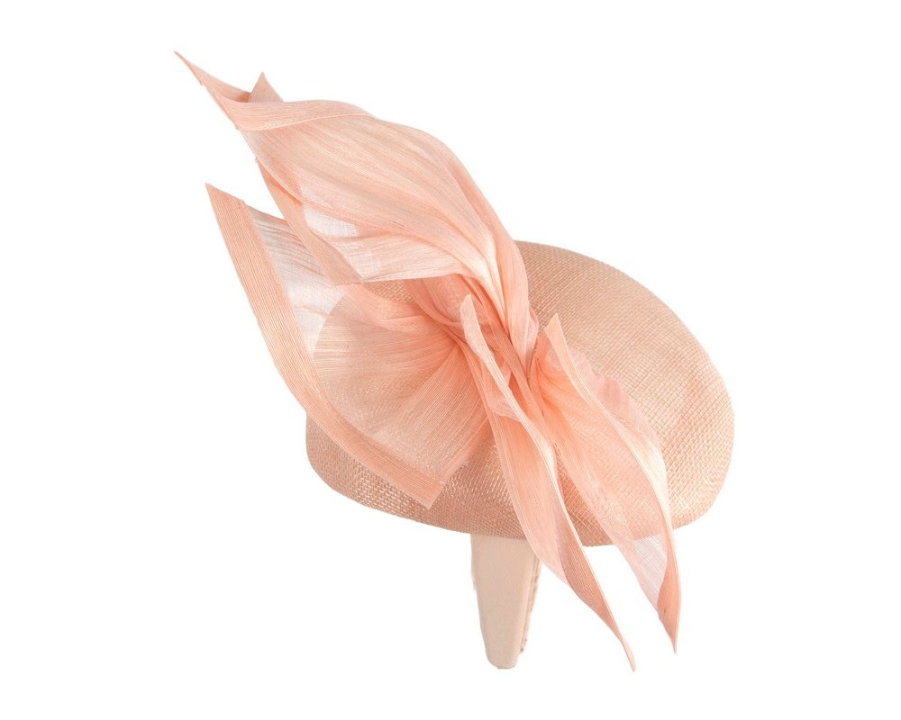 Bespoke pink racing pillbox fascinator by Fillies Collection - Image 3