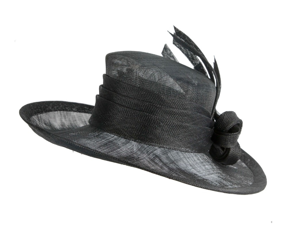 Black ladies fashion summer hat by Max Alexander - Image 6