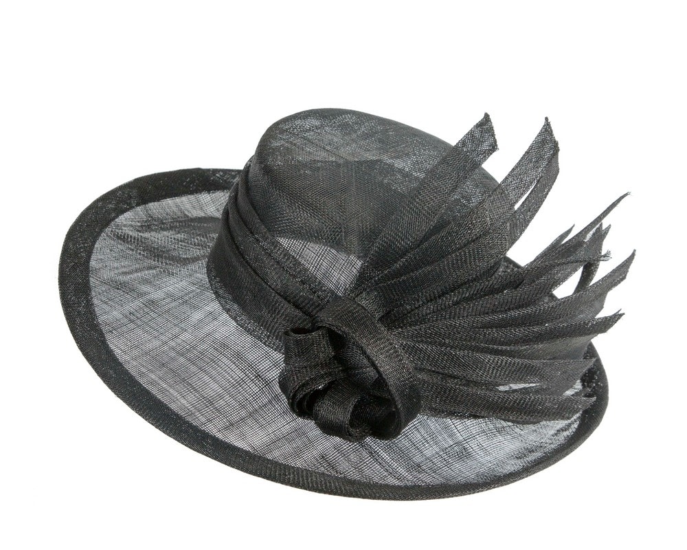 Black ladies fashion summer hat by Max Alexander - Image 3