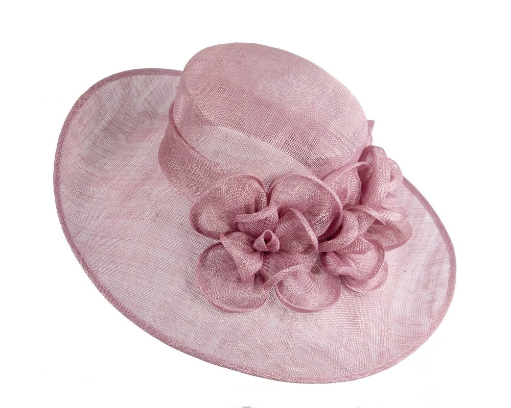 Max Alexander Lilac Floral Wide-Brim Hat - Image 3