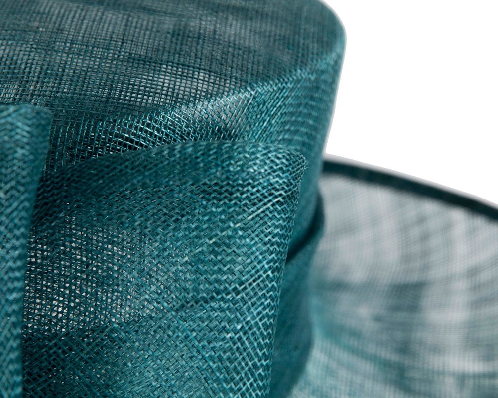 Teal Max Alexander Wide-Brim Hat with Bow - Image 5