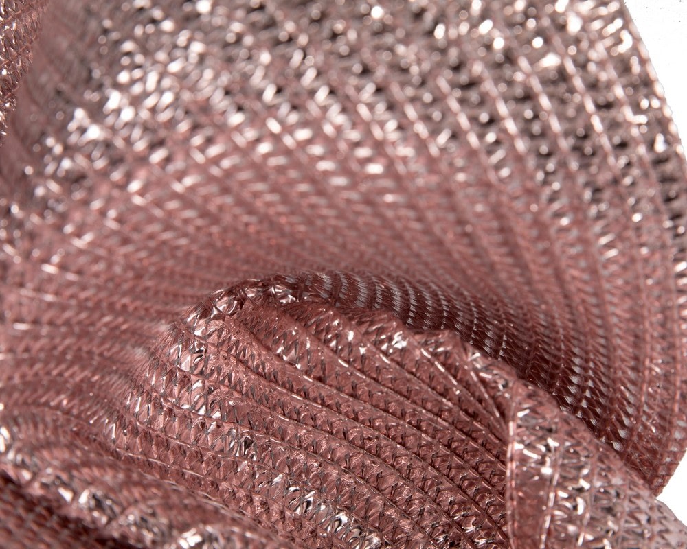 Sparkly tall rose gold fascinator by Fillies Collection - Image 3