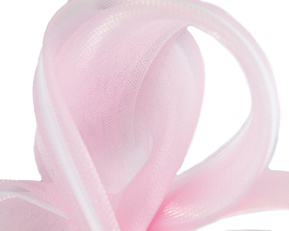 Pink layered racing fascinator by Fillies Collection - Image 3