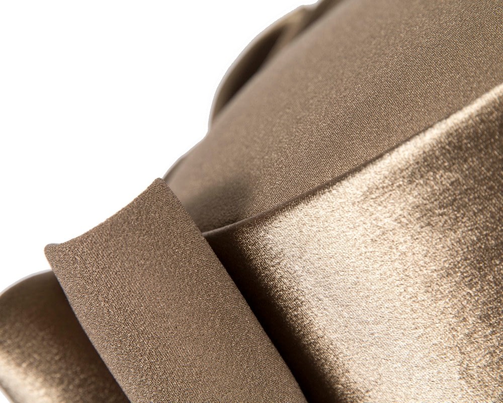 Elegant Olive Sculpted Bow Pillbox Hat by Cupids Millinery - Image 5