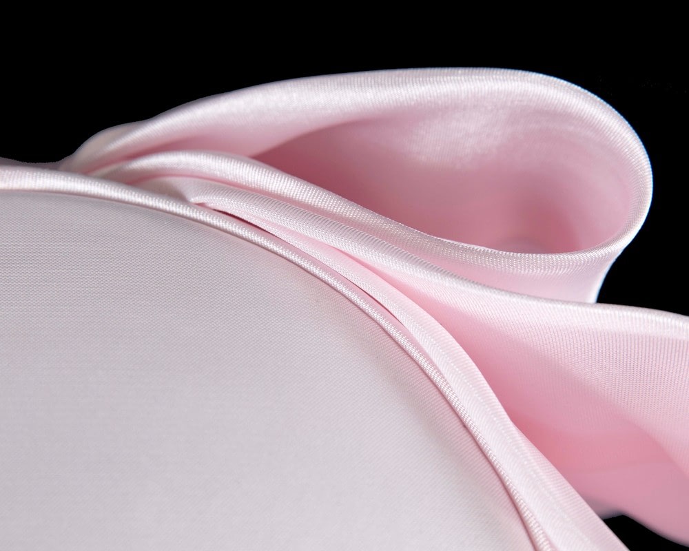 Elegant Baby Pink Sculpted Bow Pillbox Hat by Cupids Millinery - Fascinators Online Elegant Baby Pink Sculpted Bow Pillbox Hat by Cupids Millinery - Image 6