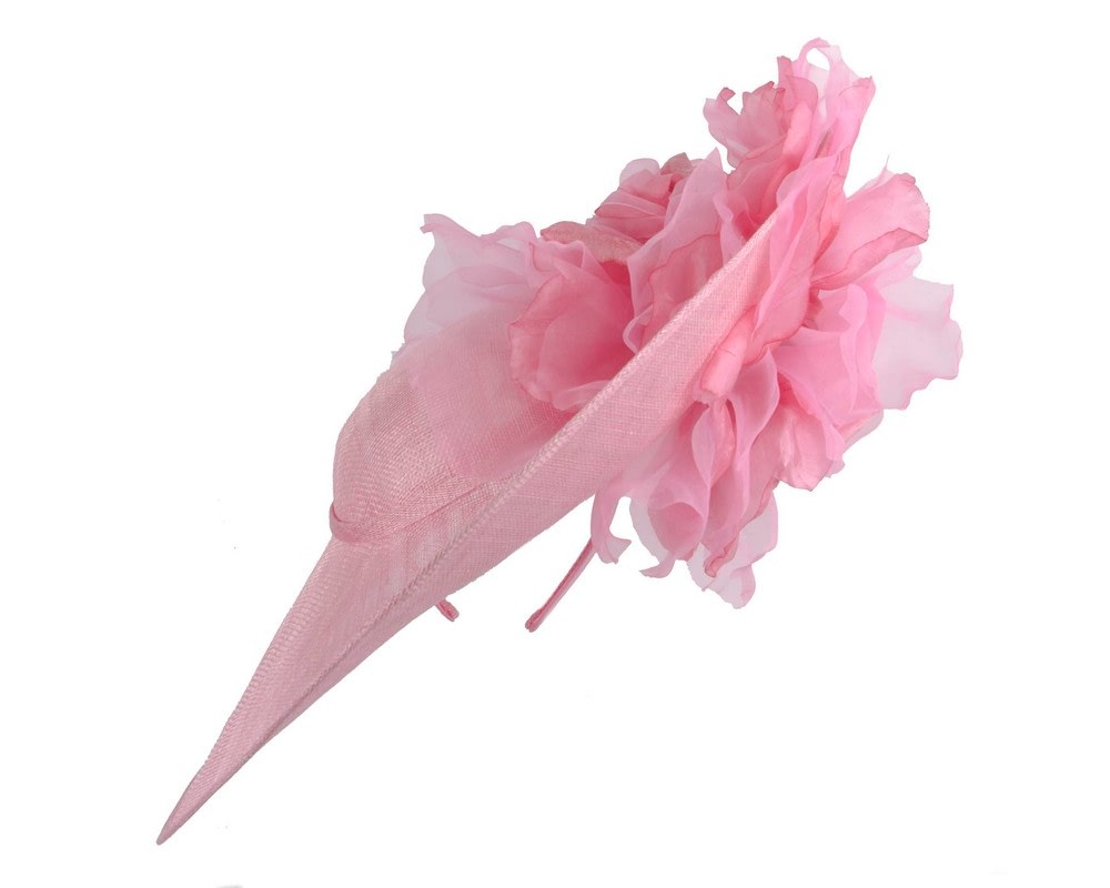 Large Fillies Collection Pink Fascinator Hat - Fascinators Online Large Fillies Collection Pink Fascinator Hat - Image 6