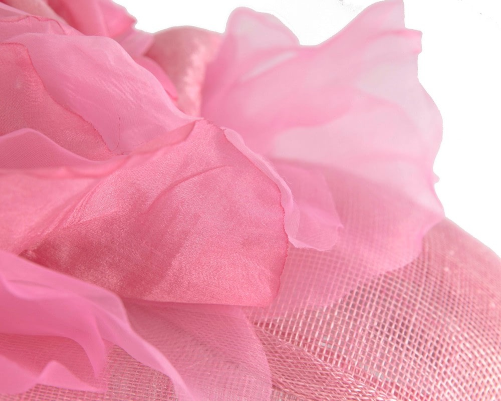 Large Fillies Collection Pink Fascinator Hat - Fascinators Online Large Fillies Collection Pink Fascinator Hat - Image 5