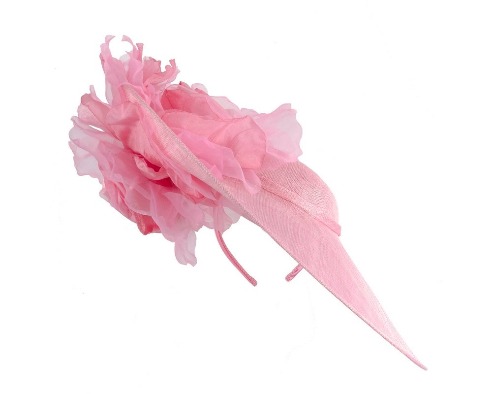 Fascinators Online - Large Fillies Collection Pink Fascinator Hat