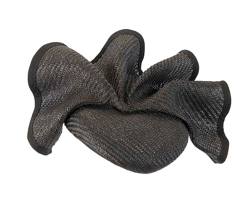 Fascinators Online - Black pillbox fascinator by Fillies Collection