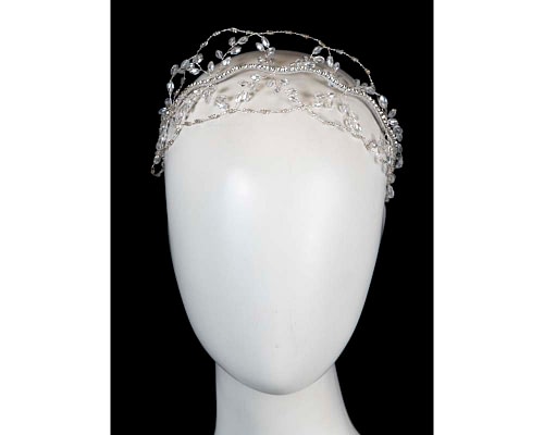 Fascinators Online - Delicate white fascinator headband