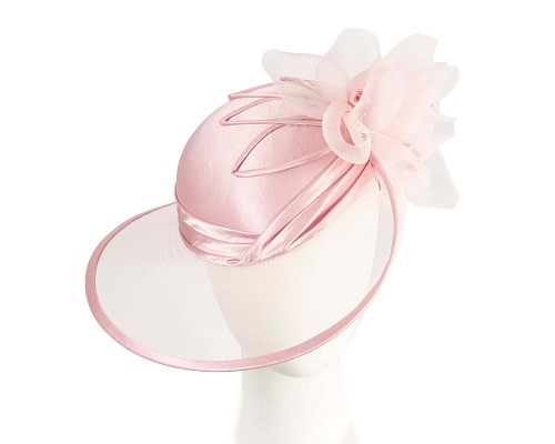 Fascinators Online - Custom Made Pink Special Occasion Hat