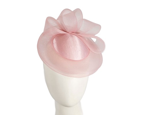 Fascinators Online - Pink custom made cocktail hat by Cupids Millinery