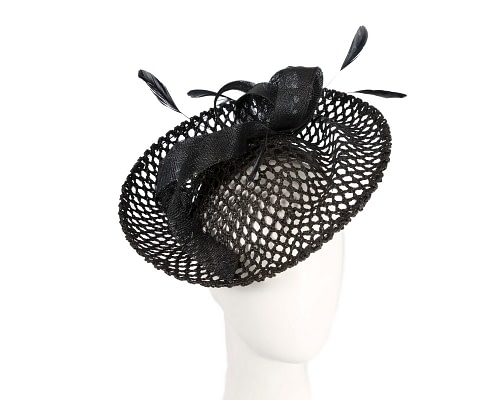 Fascinators Online - Max Alexander Chic Black Fascinator Hat