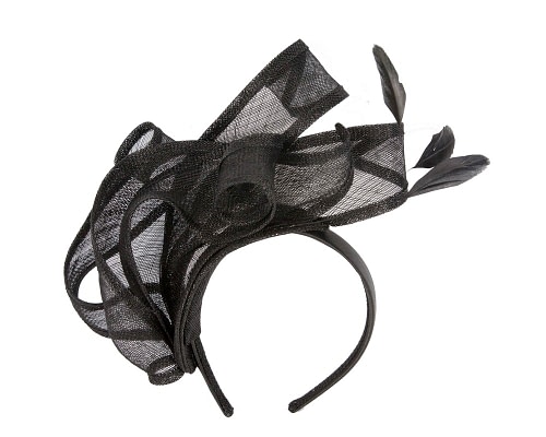 Fascinators Online - Max Alexander Black Racing Fascinator