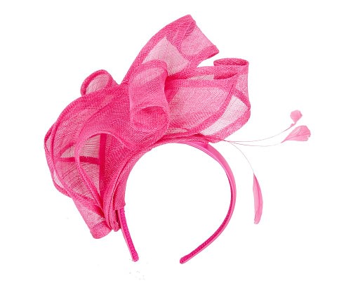 Fascinators Online - Max Alexander Fuchsia Racing Fascinator