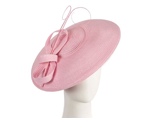 Fascinators Online - Pink Max Alexander PU Braid Saucer Fascinator