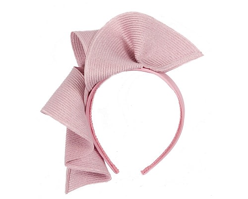 Fascinators Online - Stylish dusty pink fascinator by Max Alexander