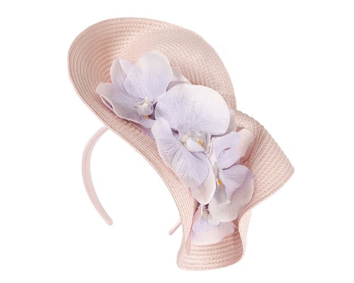 Fascinators Online - Astonishing pink & lilac fascinator with orchids by Fillies Collection
