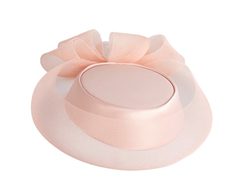 Fascinators Online - Pink custom made special occasion hat by Cupids Millinery