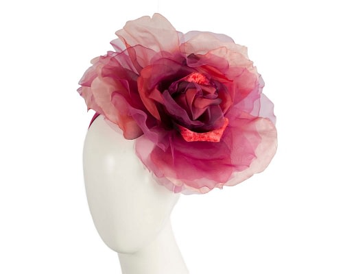 Fascinators Online - Large sunrise silk flower headband by Fillies Collection
