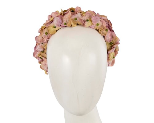 Fascinators Online - Lilac velvet flower headband halo by Max Alexander