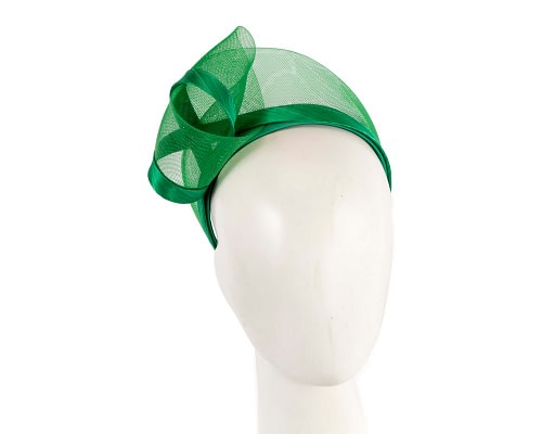 Fascinators Online - Green racing fascinator headband by Fillies Collection