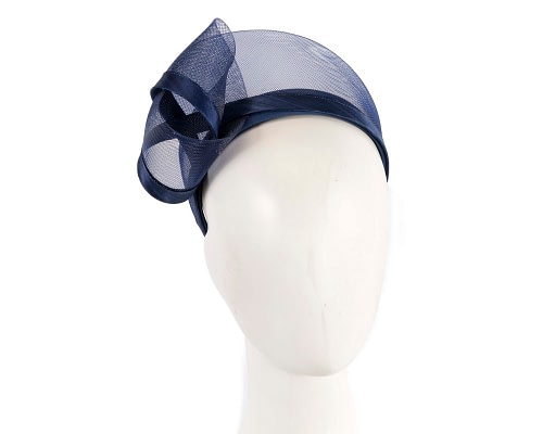 Fascinators Online - Navy racing fascinator headband by Fillies Collection