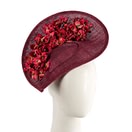Fascinators Online - Fancy wine-colored fascinator by Max Alexander