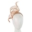 Fascinators Online - Twisted nude racing fascinator by Fillies Collection